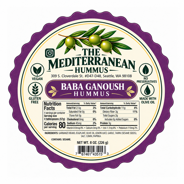 Baba Ganoush Hummus
