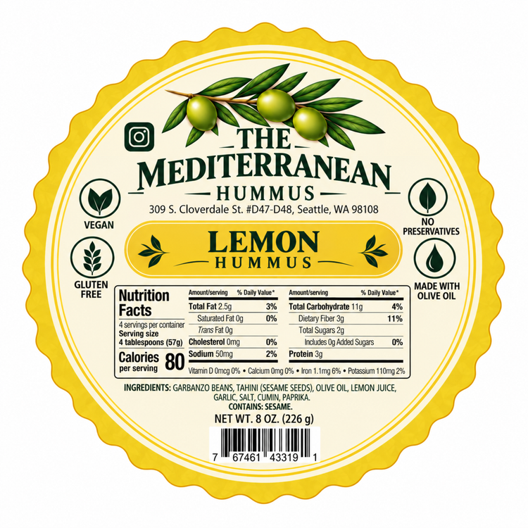 Lemon Hummus